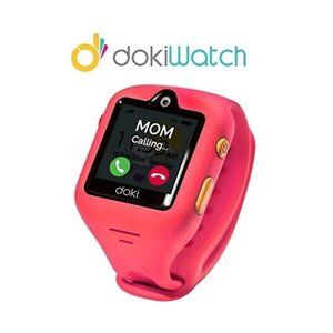 DOKIWATCH PINK KIDS SMART WATCH VOICE-VIDEO CALL